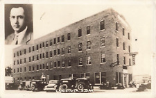 Postcard: Canistota, S.D.: Dr. N.S. Ortman, Chiropractic Hospital Hotel, c1930s picture
