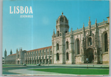 Vintage Postcard Jeronimo's Monastery Lisbon Portugal Exterior picture