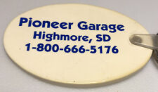 Highmore South Dakota Pioneer Garage Ford Auto Dealership Car Dealer Keychain picture