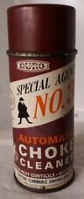 Duro Special Agent # 3 Automatic Choke Cleaner Advertising  Cleveland Ohio Tin  picture