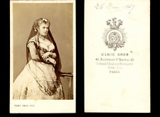 Grob, Paris, Julia Baron, Actress at the Théâtre de la Porte Saint-Martin Vintage al picture