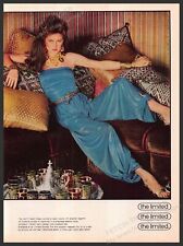 The Limited Fashion 1980s Print Advertisement 1981 Harem Arabian Jumpsuit picture