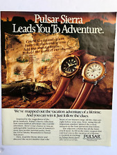 Print Ad Pulsar Sierra Watch Collection picture