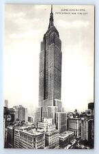 Empire State Building New York NY Divided Back Mayrose Co. Postcard c.1940 picture