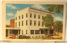 Postcard The Georgian Hotel, Macon Georgia Mulberry Street Linen Posted 1944 picture