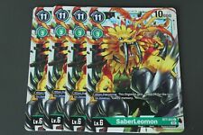 Digimon TCG (2020) - BT7-052 - 4x SaberLeomon - Green - Common picture