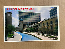 Postcard Irving TX Texas Las Colinas Canal Urban Center Water Taxis Vintage PC picture