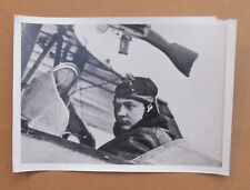 CAPT GEORGES GUYNEMER FRANCE AIRPLANE PILOT VINTAGE WORLD WAR I PHOTO WW COCKPIT picture
