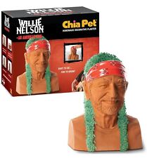 Chia Pet Handmade Decorative Planter Willie Nelson Head An American Icon New picture