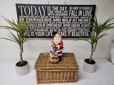 Santa Claus with presents 11-inch ceramic figurine /  r2s picture