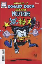 Marvel Disney What If...? Donald Became Wolverine #1 Skottie Young PRESALE 7/31 picture