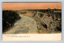 Niagara Falls NY-New York, Lower Rapids, Antique, Vintage c1915 Postcard picture