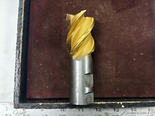 MACHINIST Dsk TOOLS LATHE MILL Very Sharp Large End Mill -  1 - 1/4 Dia Sh picture