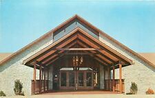 Glouster OH~$2.1M Burr Oak Lodge~Ohio Inns Inc~Cottages~1960s~Postcard picture
