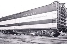 GN great northern  highspeed express box car  b-w slide picture