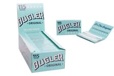 AUHTENTIC Bugler Gummed Cigarette Rolling Papers 24 Booklets-115Leaves Each picture