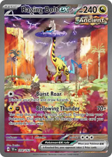 RAGING BOLT EX 208/162 POKEMON TEMPORAL FORCES CARD NR MINT picture