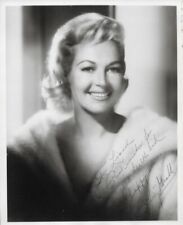 Vintage BETTY GRABLE (1916-1973) American Actress & Pin Up Girl Signed 8 x 10 picture