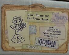 1998 Precious Moments DON'T ROME TOO FAR FROM HOME Figurine w/ Box picture