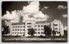 Carthage MO~Our Lady of the Ozarks Catholic College-Oblate Fathers~1960 RPPC picture