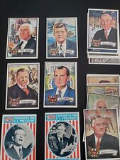 1972 Topps U.S. Presidents 21 Card LOT Mostly Mint Washington Kennedy + Wow 🔥  picture