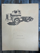 Rare Vintage Original IH International Harvester Paystar prototypes booklet picture