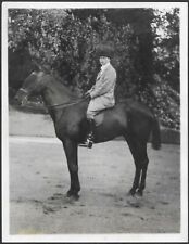 Prince Henry of England 1920s Original Stamped Press Photo Horseback Riding  picture