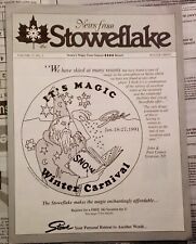 News from Stoweflake Stowe Vermont Winter 1990/91 picture
