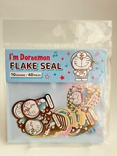 I'm Doraemon FLAKE SEAL - 10 Designs/40 Pieces - Limited Sale in JAPAN picture
