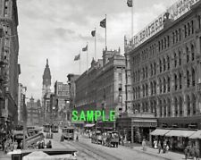 1905 PHILADELPHIA Market Street PHOTO (132-s) picture