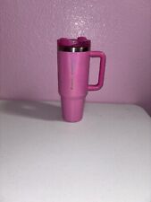 💥Stanley Cup x Starbucks Winter Pink 40oz Tumbler 2024 Free Fast Shipping picture