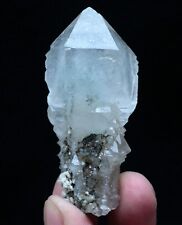 53.5g Rare China's Inner Mongolia skeletal QUARTZ Crystal Point Specimen picture