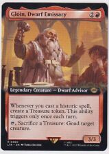 MTG LORD OF THE RINGS - GLOIN, DWARF EMISSARY - REGULAR RARE - NM - R 0360 picture