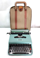 Working Vintage 1950s Underwood Olivetti Lettera 22 Portable Typewriter picture