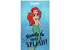 Custom Towel - Little Mermaid Ariel Design Personalized Embroidered Beach Towel picture