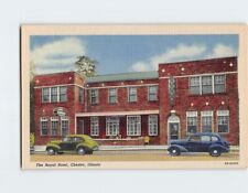 Postcard The Royal Hotel, Chester, Illinois picture