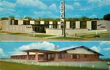 Roadside Postcard Fleck House Motel, Bismarck, North Dakota - Moorhead, MN picture