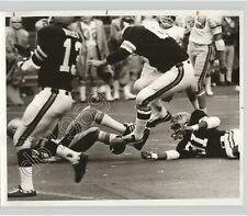 CINCINNATI BENGALS FOOTBALL vs HOUSTON OILERS Sports Tackle 1971 Press Photo picture