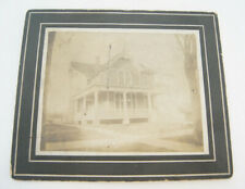 c. 1906 Nice Two Story House Black & White Photo 5