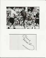 Dave Mackay derby county signed genuine authentic autograph signature AFTAL COA picture