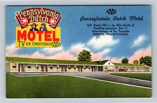 Denver PA-Pennsylvania, Pennsylvania Dutch Motel Vintage Souvenir Postcard picture