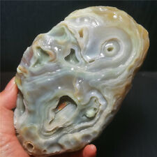 TOP 833G Natural Silk Banded Lace Agate Crystal Rough Healing Madagascar  WD1312 picture