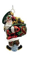 Christopher Radko AIDS Charity Santa Claus Christmas Tree Ornament 1020833 picture