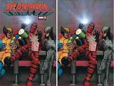DEADPOOL #1 (MIKE MAYHEW MOVIE NIGHT EXCLUSIVE TRADE/VIRGIN SET) ~ Marvel picture