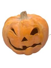 1993 Trendmasters LIGHTED HALLOWEEN Winking Pumpkin With Light Works Vtg picture