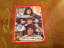 Vintage 1976 WELCOME BACK KOTTER Trading Car THREE MUSKETEERS John Travolta TV picture