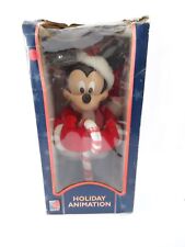 Vintage 1996 Santa's Best Holiday Animation Mickey Mouse 25-1/2
