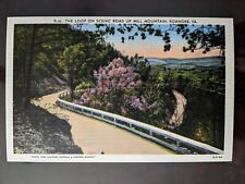 The Loop on Scenic Road up Mill Mountain, Roanoke, VA - 1930-50s, Rough Edges picture
