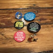 Vintage Pin Lot 90s picture