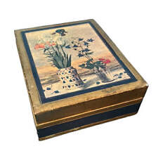 Vintage Hand Painted Box Made in Italy 5x7 picture